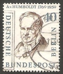 Stamps Germany -  Berlin - 150 A - Alexander von Humboldt