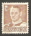 Stamps Denmark -  Rey  Frederic IX 