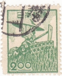 Stamps Japan -  campesina
