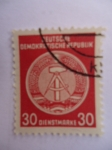 Stamps Germany -  Blason de la RDA