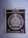 Stamps Germany -  Blason de la RDA
