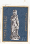 Stamps Romania -  estatua mujer rumana