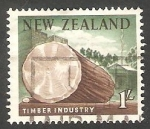 Stamps New Zealand -  392 - Industria maderera