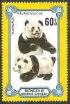 Stamps Mongolia -  Pandas