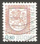 Stamps Finland -  741 - Escudo de armas nacional