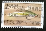 Stamps United States -  Mosca de pesca