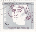 Stamps Portugal -  Tristao Vaz Teixeira-navegantes portugueses