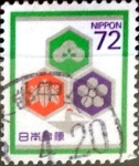 Stamps Japan -  Intercambio 0,50 usd 72 yen 1989