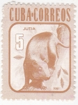 Stamps Cuba -  marsupial- jutia