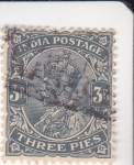 Stamps India -  rey George V