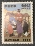 Stamps Peru -  Navidad 1977