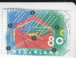 Stamps Netherlands -  sobre