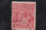 Stamps Australia -  rey George V