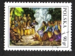 Stamps Poland -  Costumbres populares