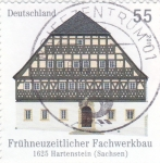 Stamps Germany -  casa típica
