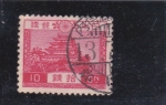 Stamps Japan -  templo