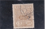 Stamps Japan -  escudo