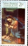 Stamps New Zealand -  Intercambio nf2b 0,25 usd 2,5 p.  1970