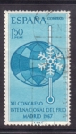 Stamps Spain -  XII congreso intern. del frio