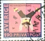 Stamps Sweden -  Intercambio pxg 0,25 usd 1,90 k. 1987