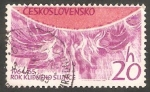 Stamps Czechoslovakia -  1381 - Año internacional del sol