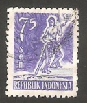 Stamps Indonesia -  60 - Serie ordinaria