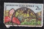 Stamps South Africa -  flor