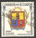 Stamps America - Ecuador -  354 - Escudo del cantón Pujili, de la provincia de Cotopaxi