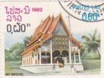 Stamps Laos -  templo Vat Inpeng