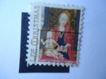 Stamps United States -  Christmas - Memling National Gallery of Art.