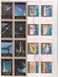 Stamps United Arab Emirates -  aeronáutica