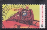Stamps Germany -  ilustración de un tren