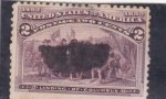 Stamps United States -  aniversario descubrimiento de America