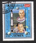 Stamps Yemen -  Exploración del Espacio