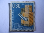 Stamps Venezuela -  Censo Nacional 1960.