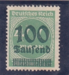 Stamps Germany -  cifras
