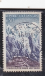 Stamps France -  tunel bajo el Mont Blanc