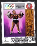 Stamps Yemen -  Juegos Olímpicos