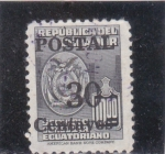 Stamps Ecuador -  escudo