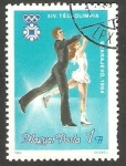 Stamps Hungary -  Patinaje artístico