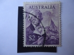 Stamps Australia -  Arqueólogo: Fletcher Bass
