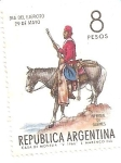 Stamps : America : Argentina :  figura