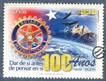 Stamps America - Chile -  100 Años Rotary International