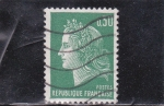 Stamps France -  Marianne de Cheffer