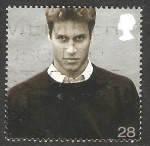 Stamps United Kingdom -  2454 - 21 Anivº del Príncipe William de Gales