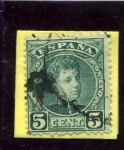 Stamps Spain -  Alfonso XIII. Tipo Cadete