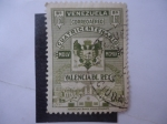 Stamps Venezuela -  Cuatricentenario Valencia del Rey  1555-1955.