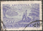 Stamps Argentina -  Nueva provincia de la Pampa