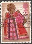 Stamps United Kingdom -  Angeles de Navidad