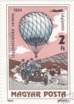 Stamps Hungary -  globo aerostático